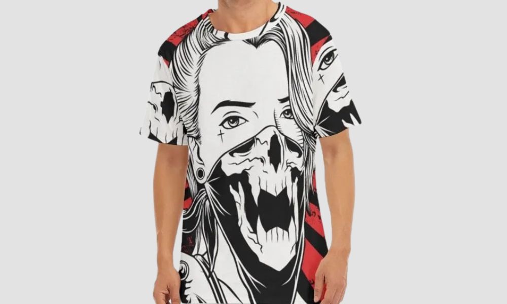 Printed custom tees bulk production