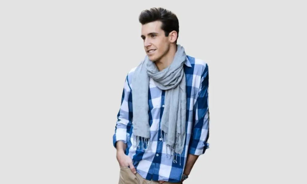 Multi blue plaid shirt wholesale