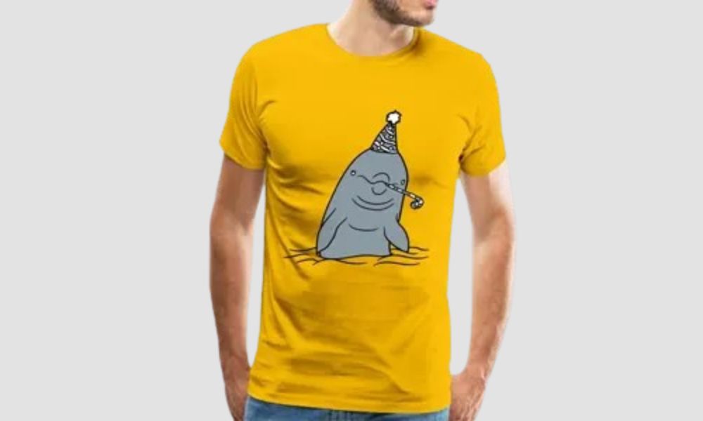 Yellow cute t-shirt bulk supplier