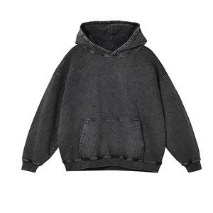 Oem Blank Custom 2025 Oversized Acid Wash Hoodie Manufacturer 100% Cotton Vintage Washed 420g