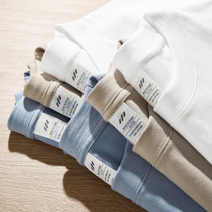 100% Organic Heavy Cotton High Quality T-shirt for Men Organic Tee Shirts