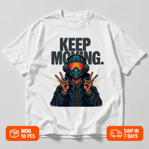 Men's Wholesale Custom Logo 100% Cotton Hip Hop Street Style T-shirt High-quality Heavyweight Fashionable Universal Pattern