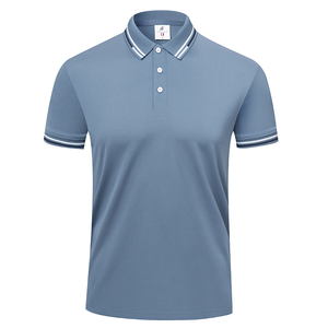 New Design Custom Logo Polyester Spandex Golf Polo Shirt