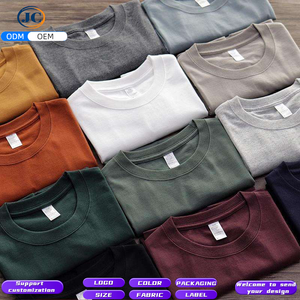 Super Heavy Weight Oversized Ribbed Neck T-shirt