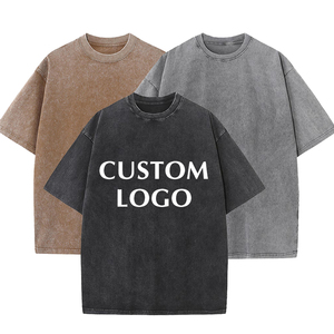DTG Print Streetwear Graphic Vintage Acid Wash Oversized T-Shirt