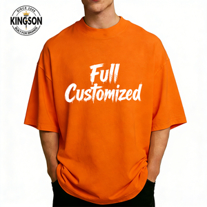 Custom Design Tshirts Men Heavyweight 100% Cotton T-shirt