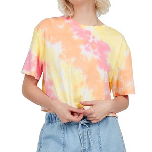 Casual Streetwear Stylish Summer Print Short Top Comfortable Fit Premium Quality 100% Cotton Breathable Quick Dry Crop Top Women
