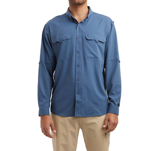 Sun Protection Performance Long Sleeve Golf Shirt UPF 50+