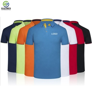 Custom Design Men's Polyester Dry Fit Golf Polo Shirt