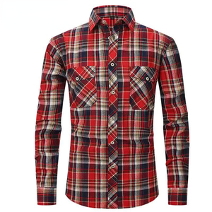 Wholesale Custom Casual Shirts Long Sleeve Men Office Dress Shirts