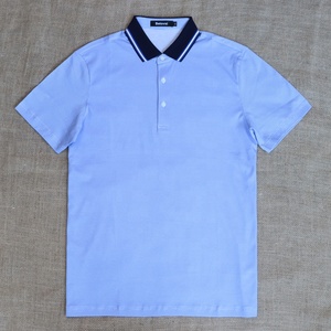 OEM Blank Knitted Short Sleeve Polo Shirt